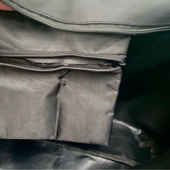 Black Paris tote, Large with 1 inside compartment. Purchased in Paris France. - Picture 6 of 6